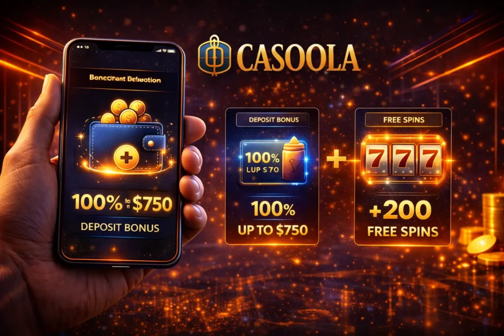 casoola casino bonus banner
